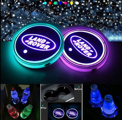 Customized Indoor LED Mood Discs Multi-Color (2 pcs)