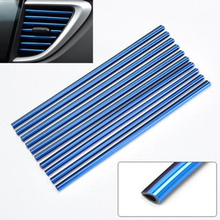 Decoratieve strips voor ventilatieopeningen